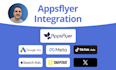 help you setup appsflyer mmp and integrate it properly with all media sources