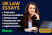 do UK law essays, legal research, law writer, law essays, case laws, case studie