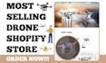 design 7 figure drones store drone accessories drone batteries shopify store