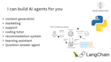 develop llm ai agent saas or chatbot for your business