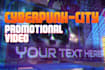 create cyberpunk city promotional video