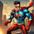 do superhero comic artwork and book