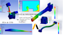 do fea and cfd simulations in ansys and solidworks
