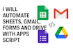 automate google sheets using apps script