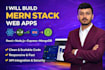be mern stack developer web app development react saas full stack web developer
