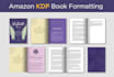 professional book formatting and layout design for amazon KDP