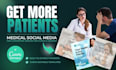 design social media posts that attract more patients for clinics, medspa