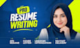 provide professional resume cv writing service