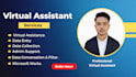 any virtual assistant, data entry and web research job