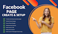 create and setup facebook business page