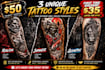 create unique tattoo design any custom tattoo, tattoo artist