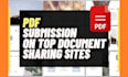 do pdf submission on top document sharing sites