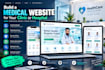 build a medical website for your clinic or hospital