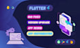 update flutter project to latest version and flutter bug fixes