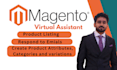 do magento expert data entry, product listing and uploading 4 years experience