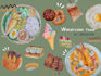 paint realistic watercolor food and drink illustration
