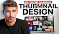 design a youtube thumbnail in iman gadzhi style
