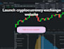 build crypto exchange website, exchange website, wallet app like binance