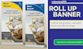 design roll up banner, retractable banner