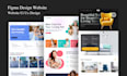 design high converting figma landing page, figma website design, figma ui ux