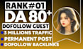 do high quality USA guest post with permanent dofollow links