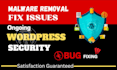 remove malware virus, malicious code and secure website within 1 hour