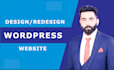 design and create your custom wordpress site