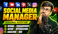 be your social media manager and virtual personal assistant