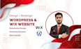 create responsive wordpress website, wix ecommerce store
