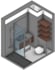 do architectural isometric 3d floor plan in revit