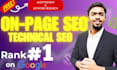 do onpage SEO and technical optimization