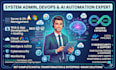 be your IT linux windows system admin and ai solutions devops expertise support