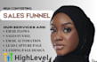 do or fix systeme io gohighlevel sales funnel website landing page automation