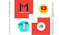create podcast thumnail design , logo design ,