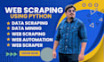 do python web scraping, data collection, data scraping