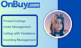 do onbuy product listings