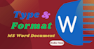 be your ms word expert for microsoft word documents formatting