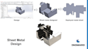 make your drawing or design on sheet metal on solidworks