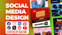 design social media posts, holiday post, facebook ad creative, instagram posts
