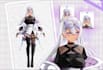 design 2d vtuber model, live2d vtuber model, live2d rigging for vtuber streaming