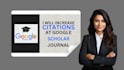 increase citations at google scholar journal