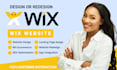 do wix website design wix website redesign wix website development wix website