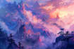 make stunning fantasy landscapes, fast