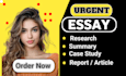 write essay, do research and summary writing on any topic in apa, mla
