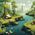 design and illustrate environmental art