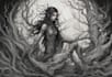 draw detailed illustration dark art
