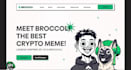 build meme coin website and meme token website, or coin website