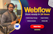 convert figma to webflow with expert 3d landing page design and cro optimization