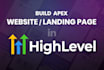 create website go high level