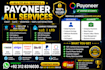 create payoneer bank account for ebay or for any other work